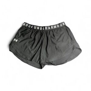 Under Armour HeatGear Black Athletic Shorts Women's XL